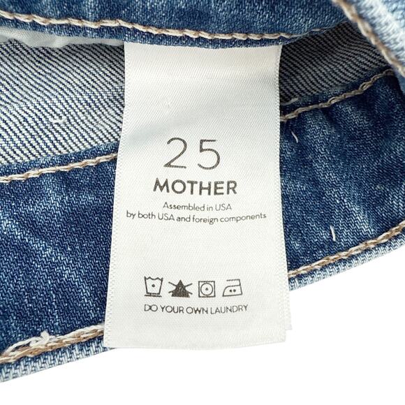 MOTHER The Vagabond Cuffed Shorts in Spooky Voodoo 25 - Picture 7 of 15